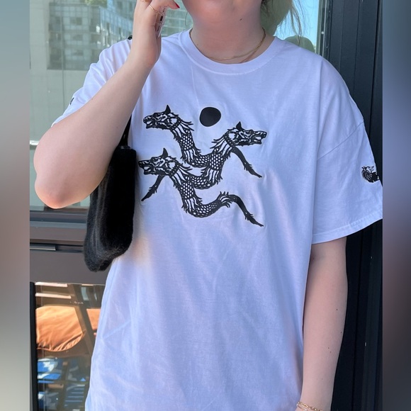 Original Printed T-Shirt with Dacian Draco Design - Picture 3 of 4